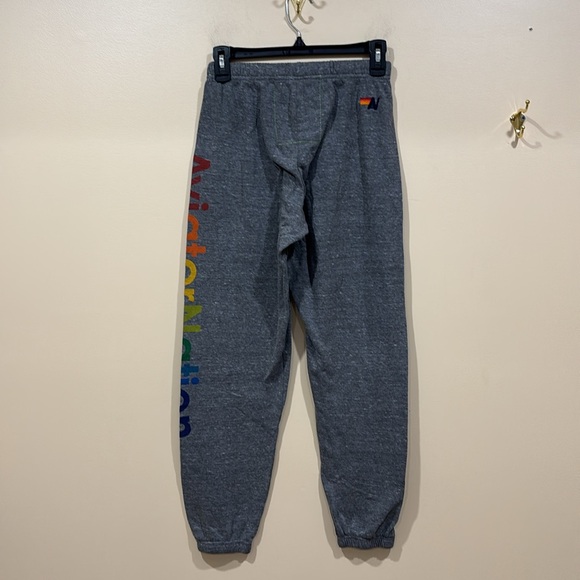 Aviator Nation Heather Gray Logo Sweatpants Size Small - Picture 11 of 13